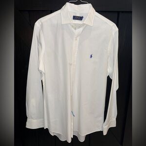 Polo Men Button Down Dress Shirt
